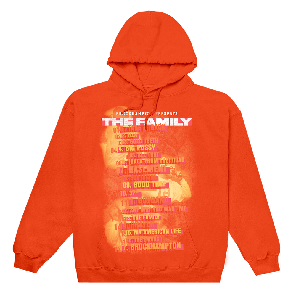 The Family Tracklist Hoodie