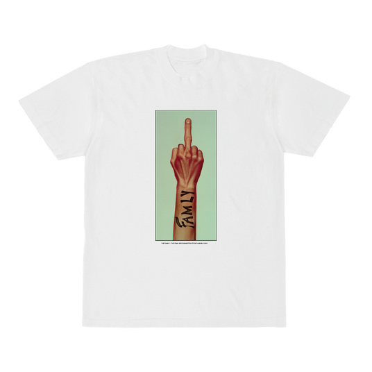 Middle Finger T-Shirt Front
