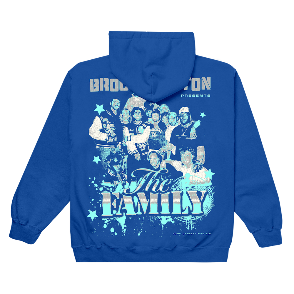 The Family Zip Up Hoodie Back